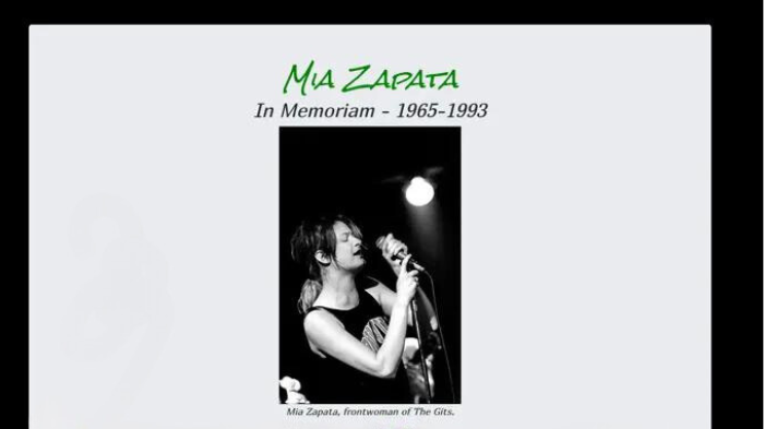 Legend Mia Zapata: Fierce Punk Rock Icon 1965-1993